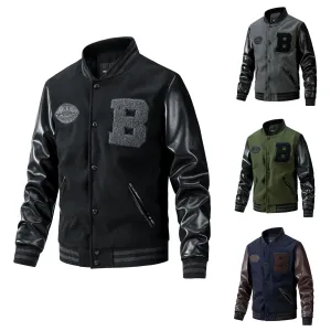 American Baseball Jacket Casual Stitching