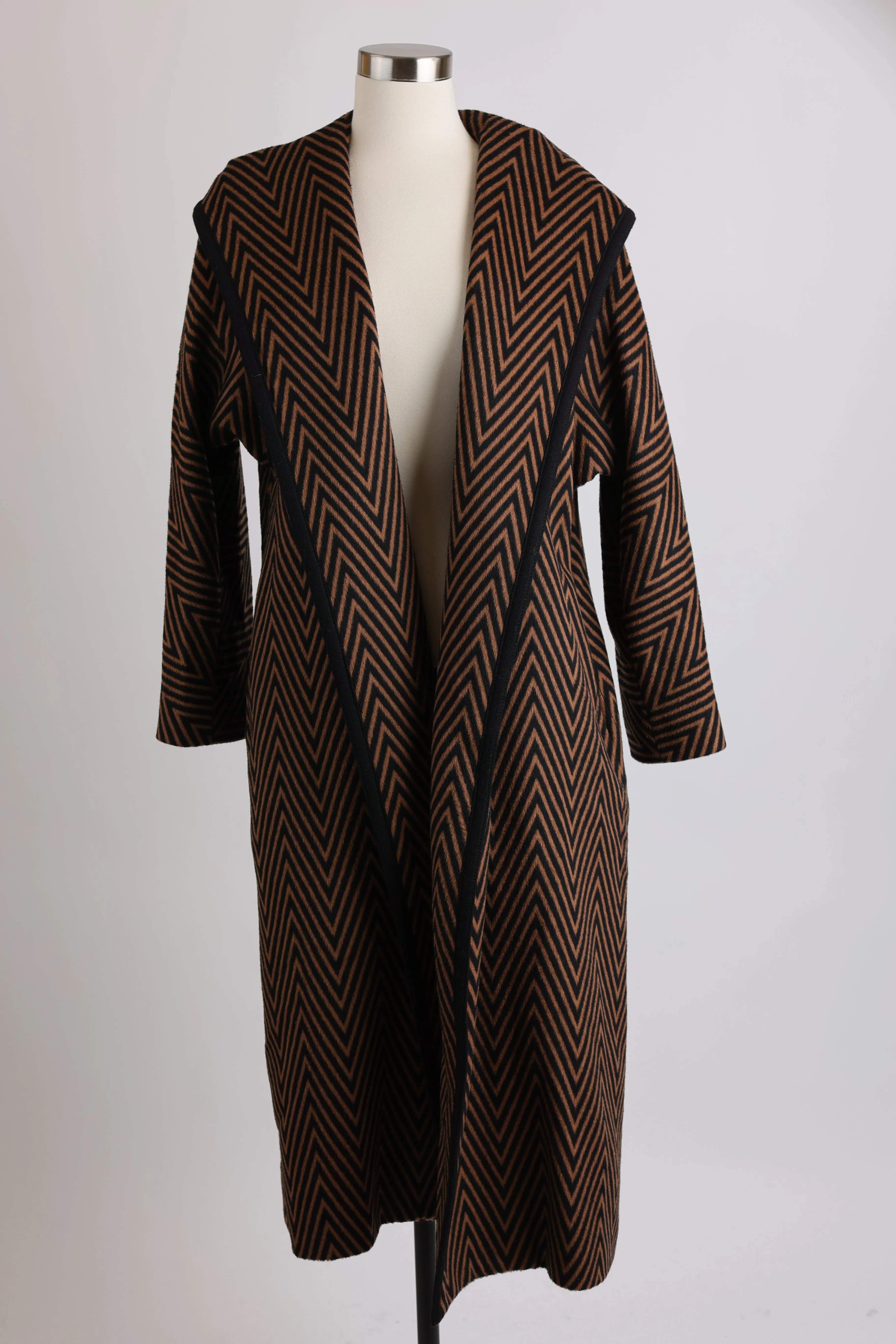 Belted Wool Overcoat