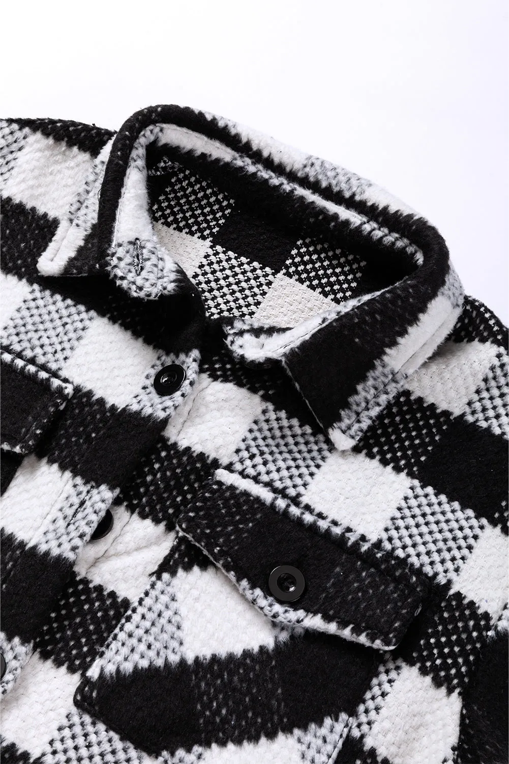 Black and White Check Jacket