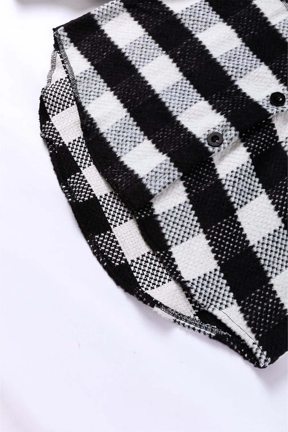 Black and White Check Jacket