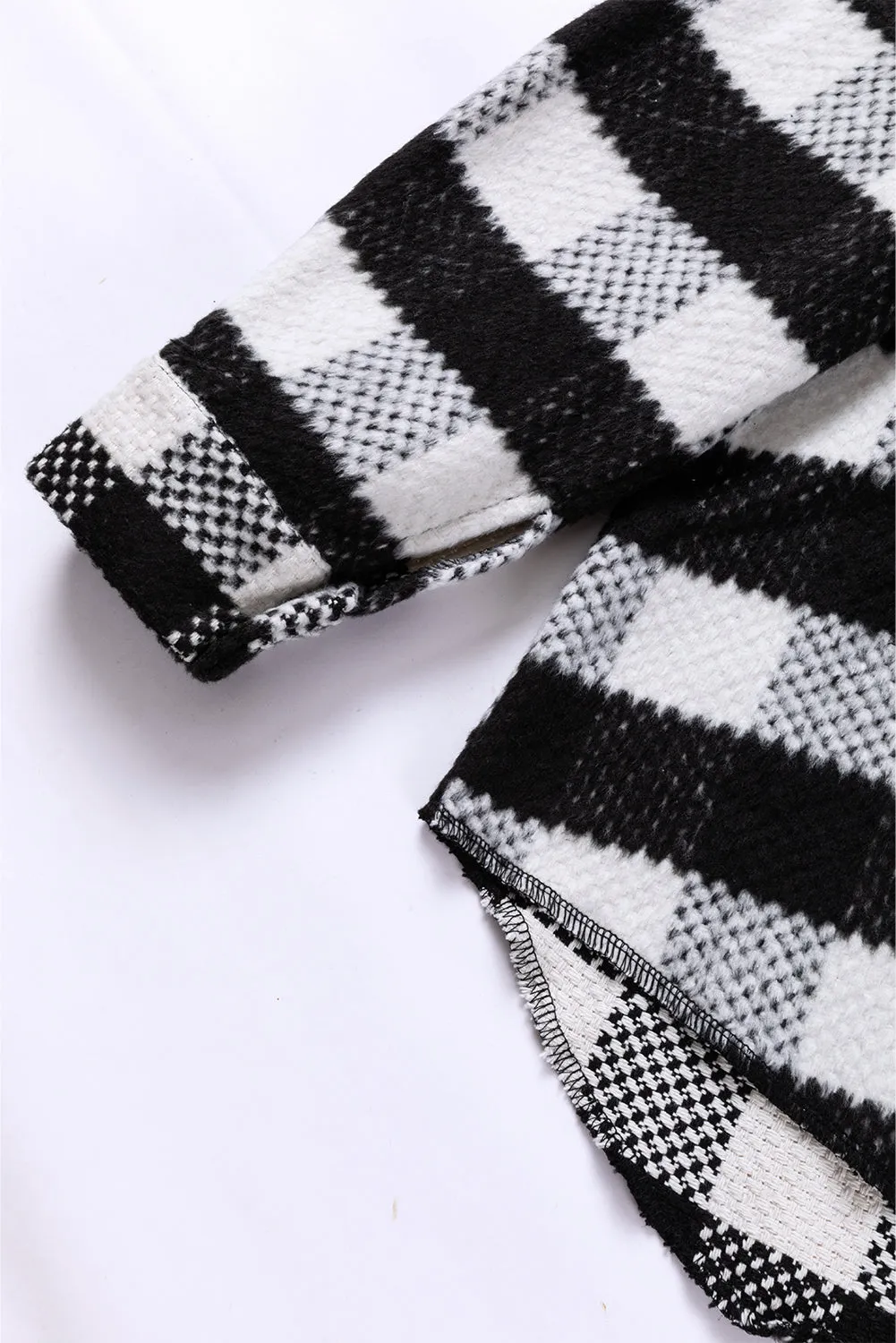 Black and White Check Jacket