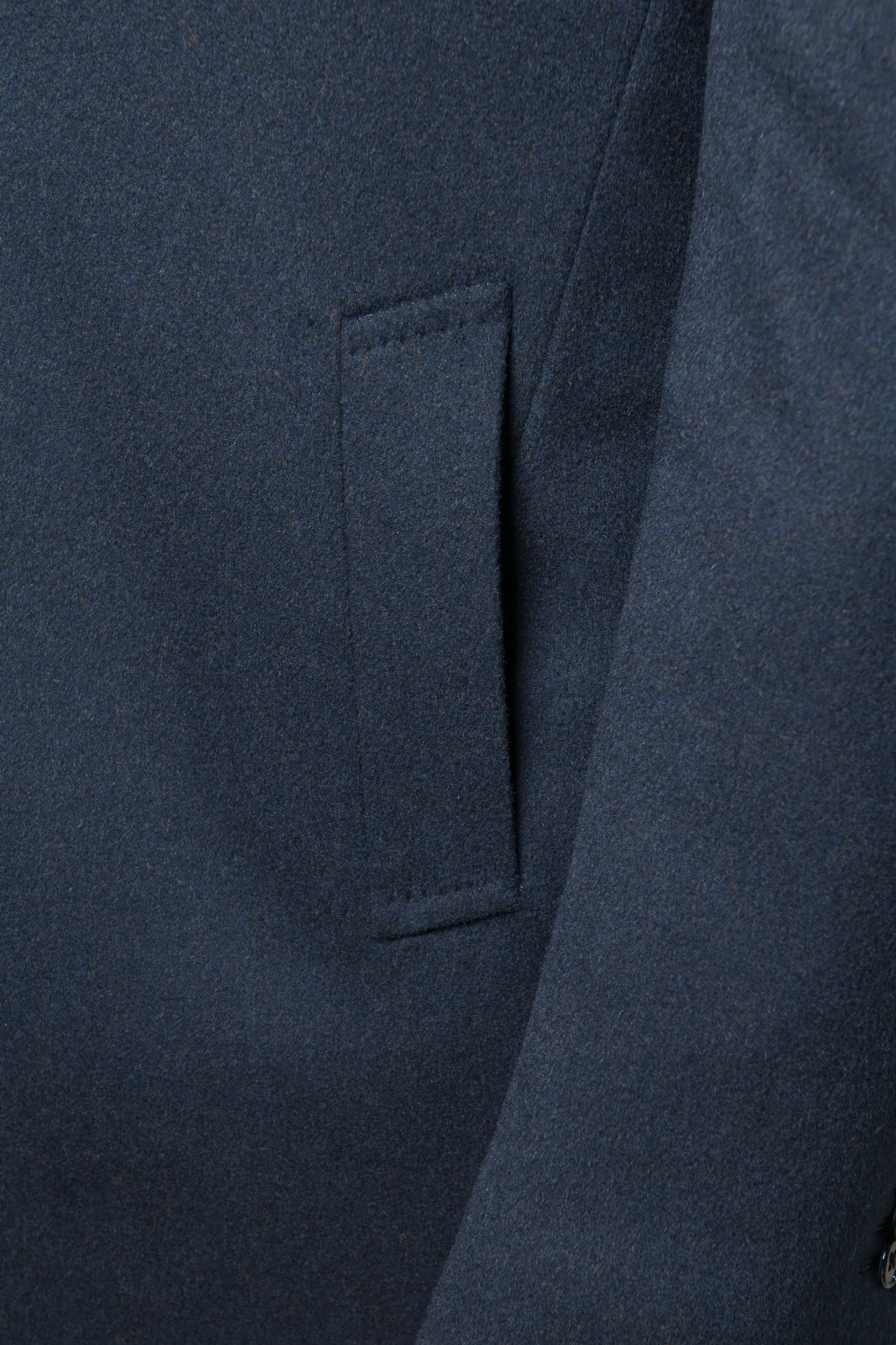 Blue overcoat - Made in Italy