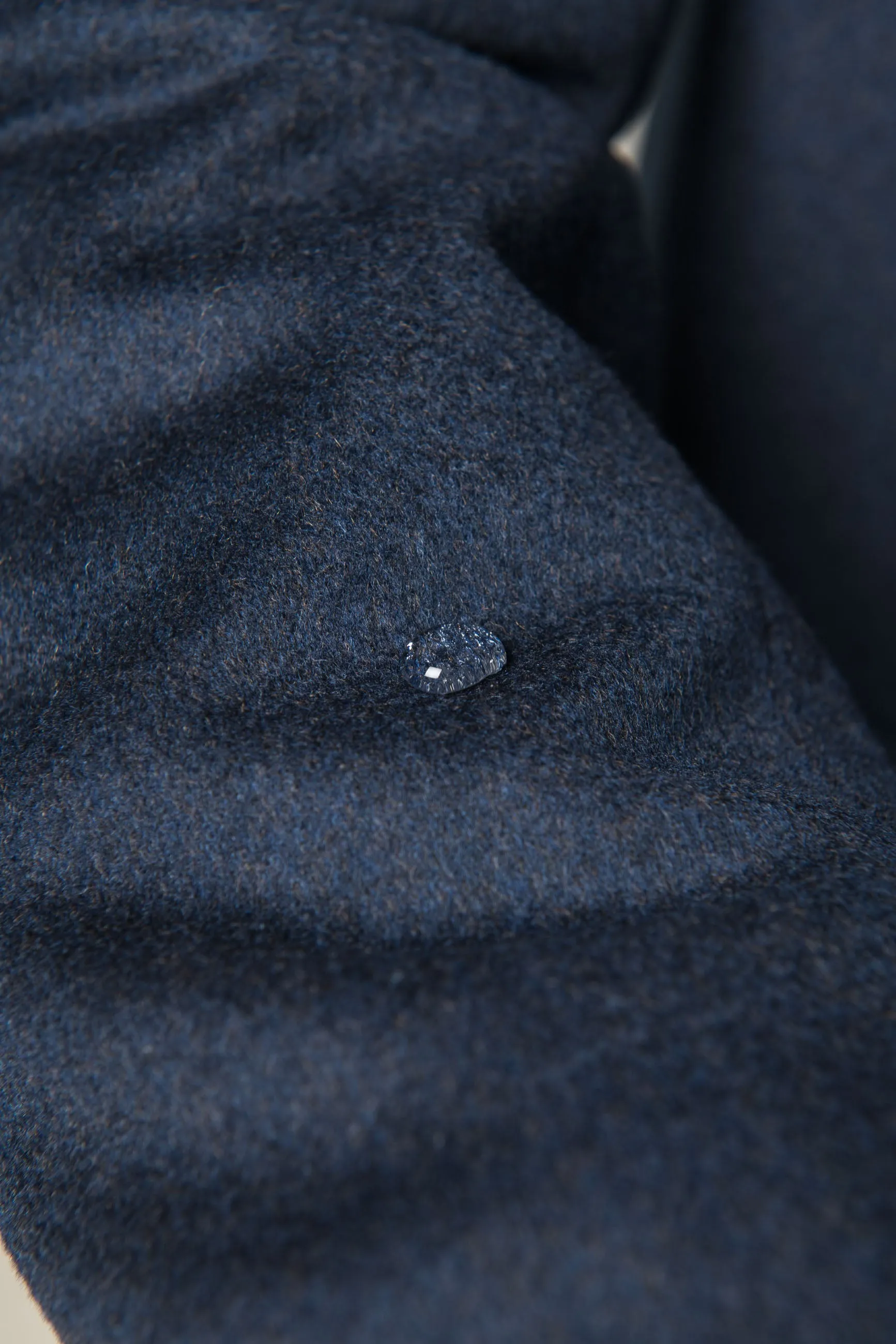 Blue overcoat - Made in Italy