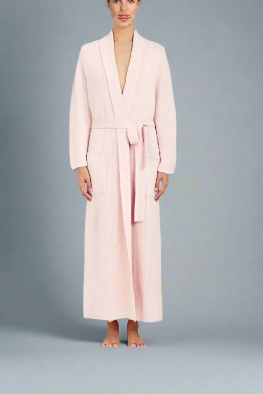 Cashmere Long Heavy Gauge Robe