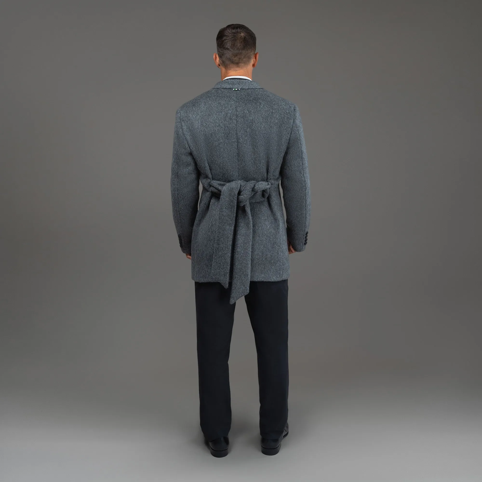 Classic Wool Silk Overcoat