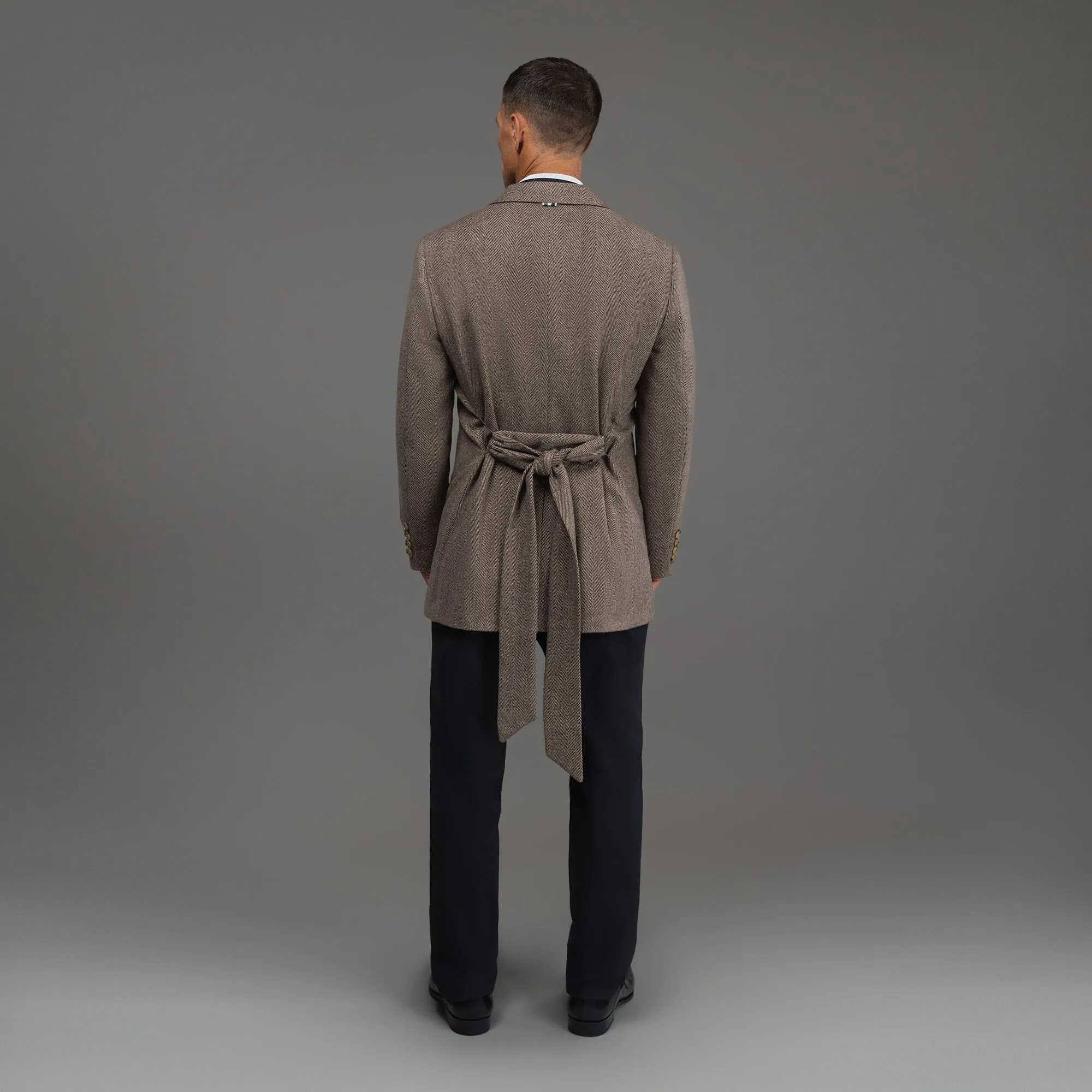 Classic Wool Silk Overcoat