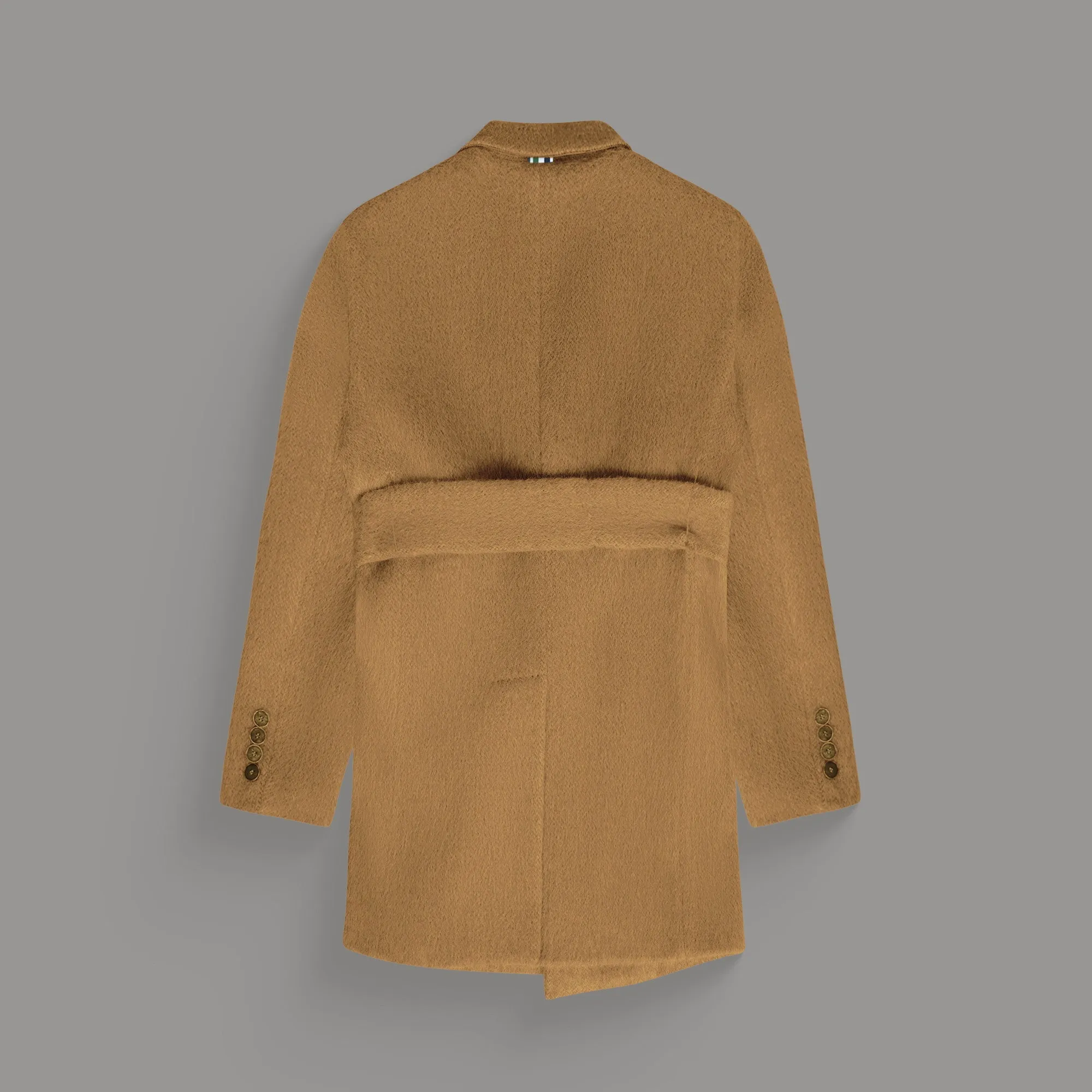 Classic Wool Silk Overcoat