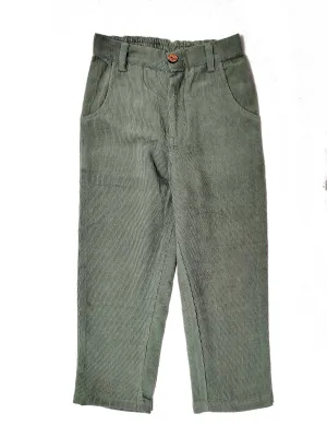 Corduroy Pants - Sage