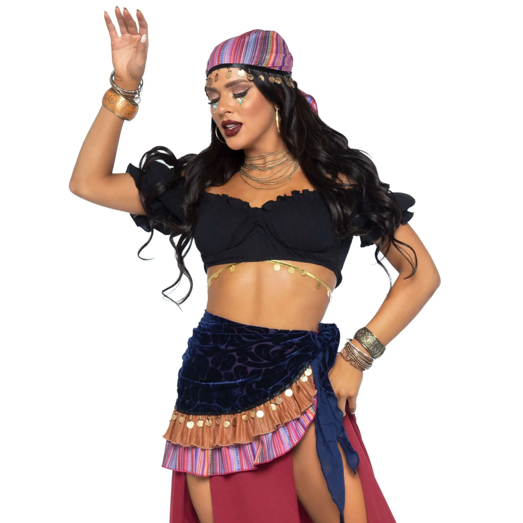 Crystal Ball Beauty Gypsy Queen Adult Costume