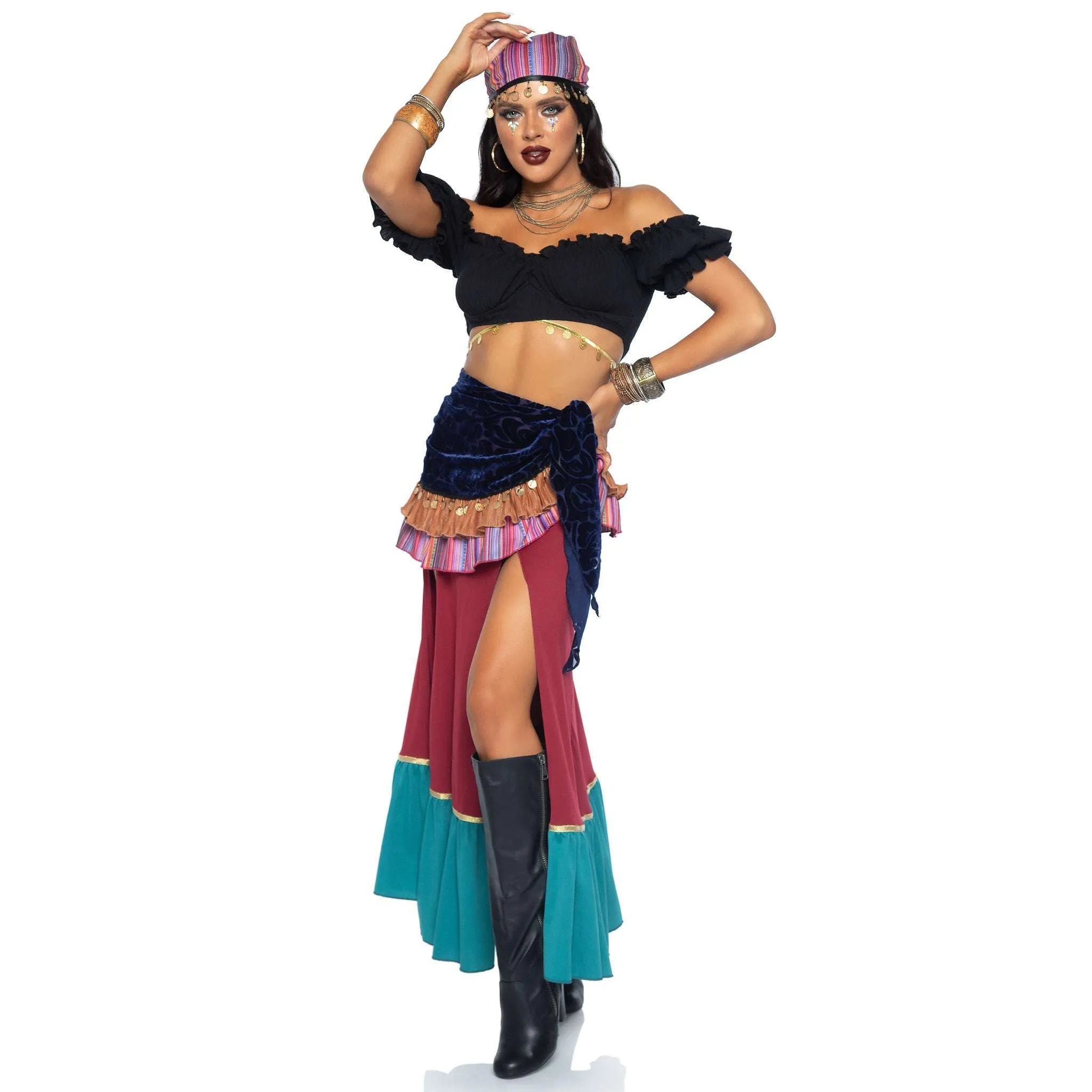 Crystal Ball Beauty Gypsy Queen Adult Costume