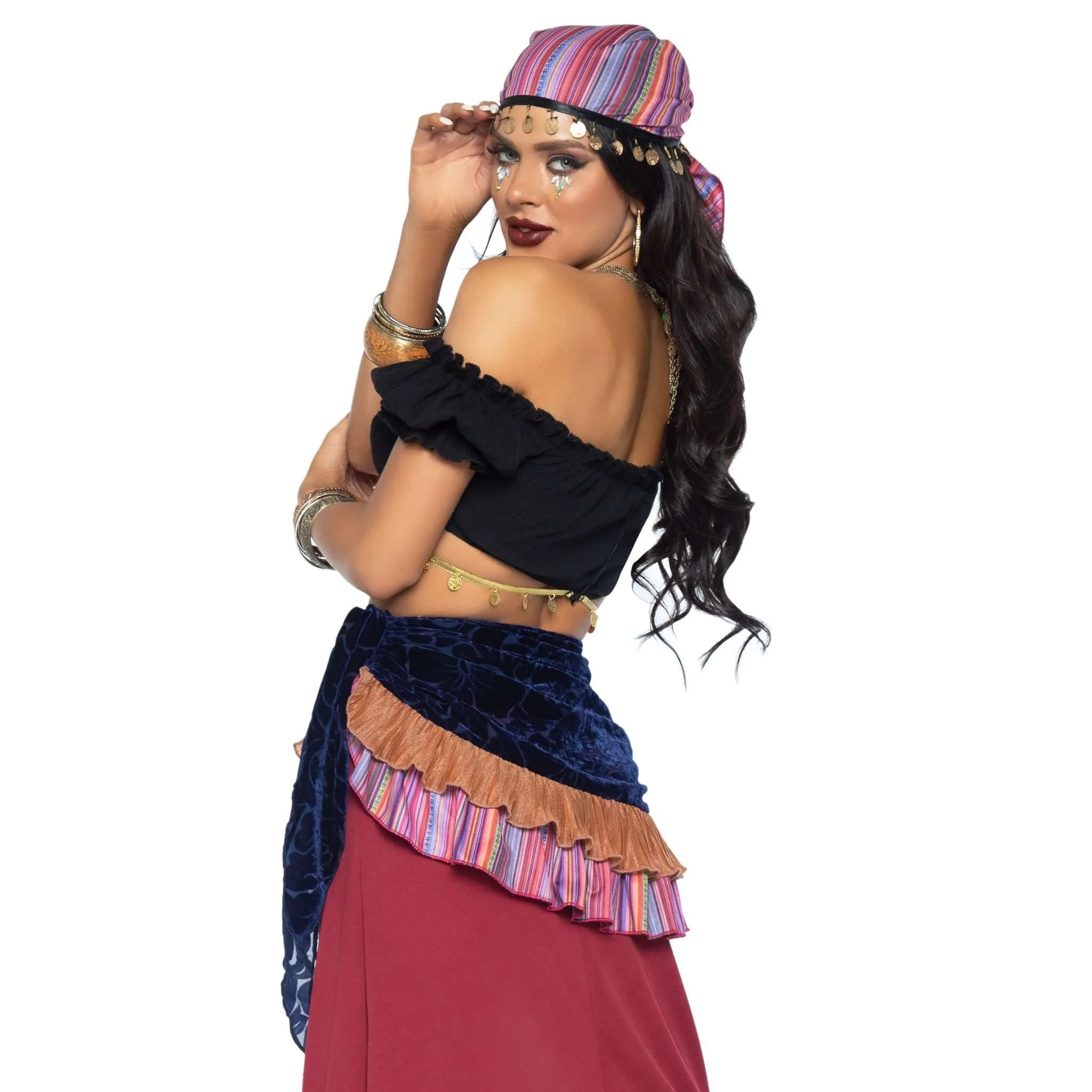 Crystal Ball Beauty Gypsy Queen Adult Costume