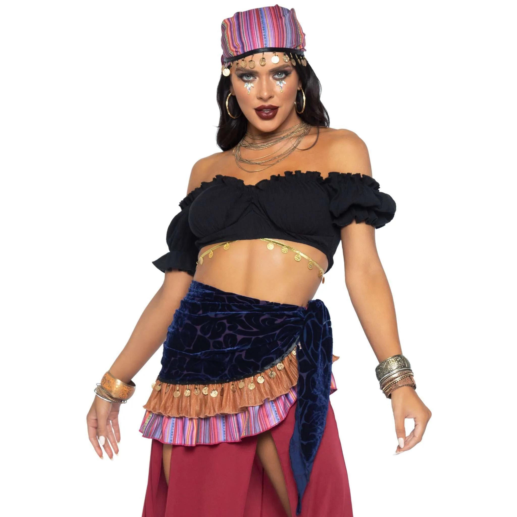 Crystal Ball Beauty Gypsy Queen Adult Costume