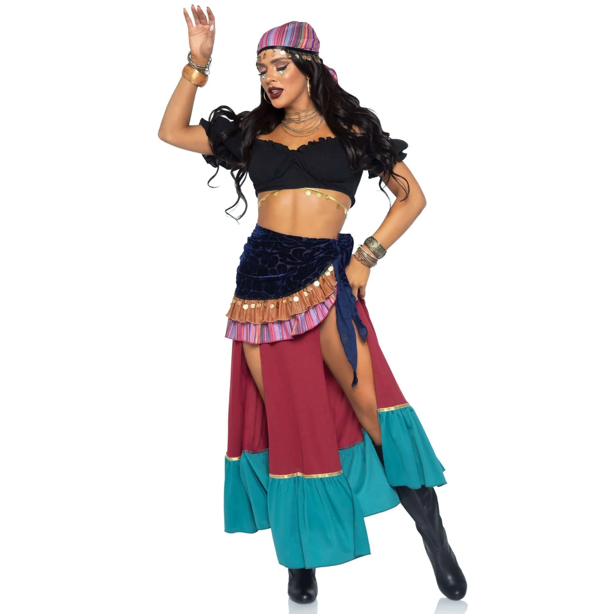 Crystal Ball Beauty Gypsy Queen Adult Costume