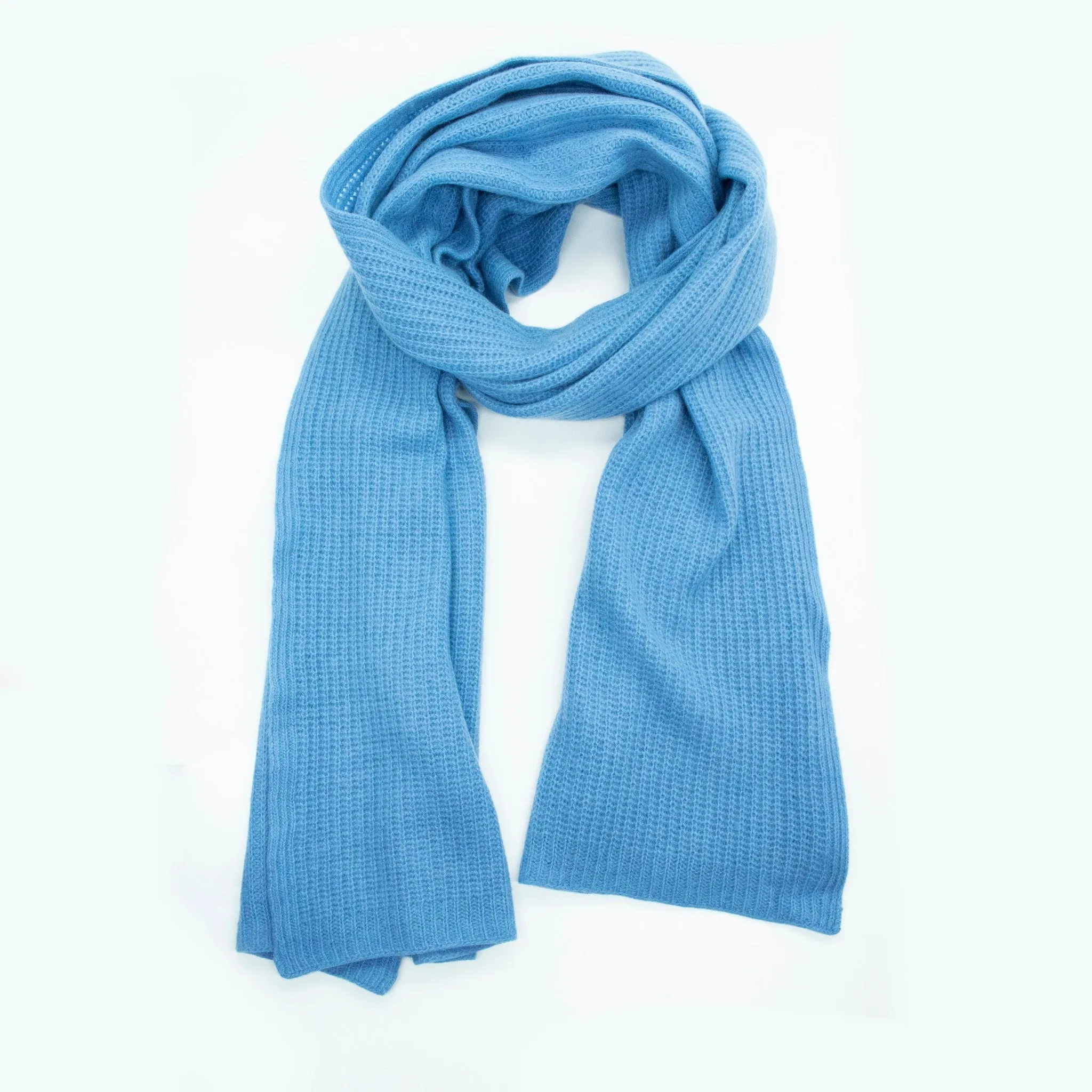 Men'S Cashmere Ribbed Wrap