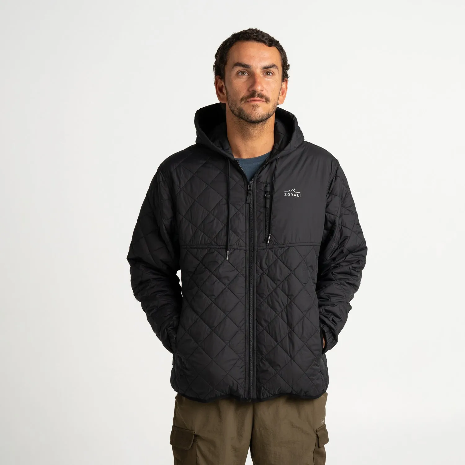 Mens Insulated Jacket Black