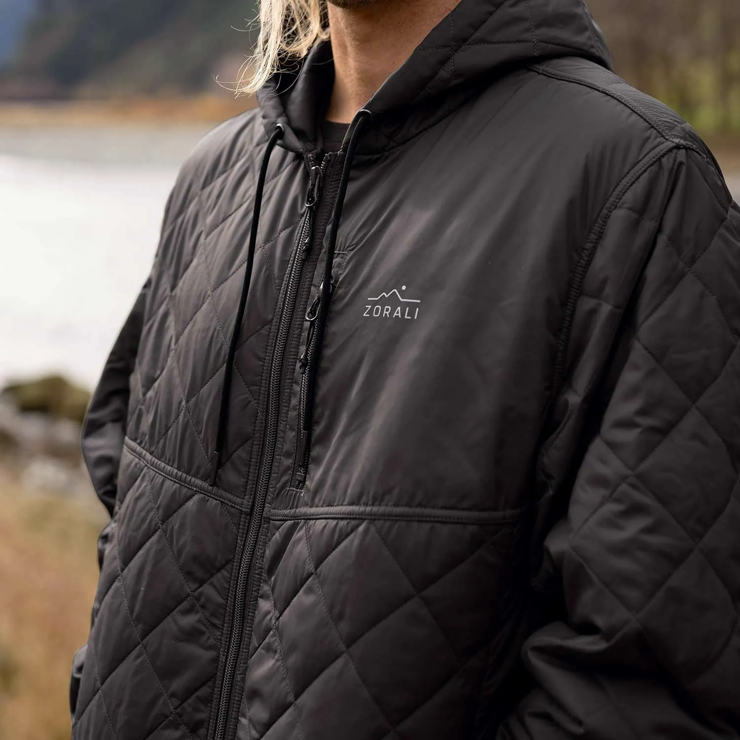 Mens Insulated Jacket Black