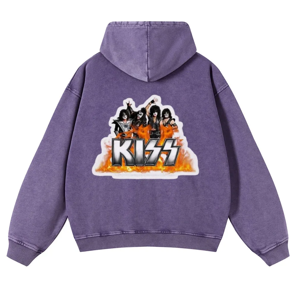 Men's Kiss Band Pullover Hoodies