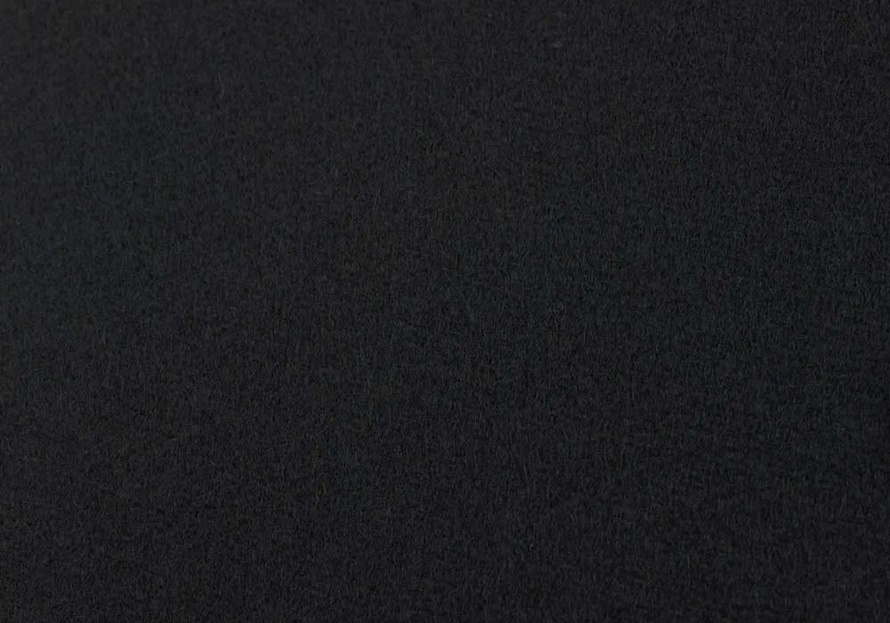 Midnight Navy Wool Melton Coating