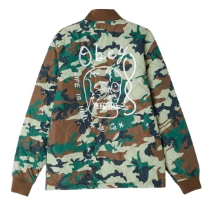 OBEY SAVAGE HELL JACKET // CAMO