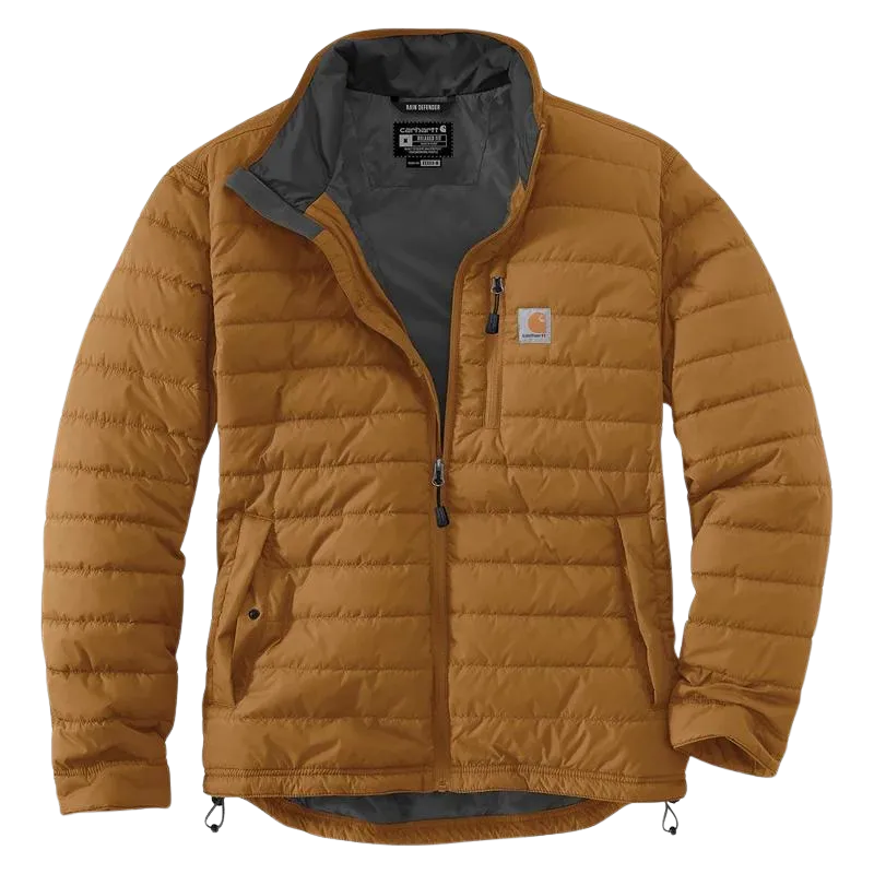 Rain Defender Relaxed Fit Lightweight Insulated Jacket | Carhartt Brown