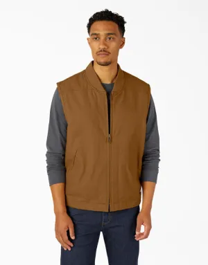 Vest - Dickies High Pile Fleece Lined Duck Vest TE357