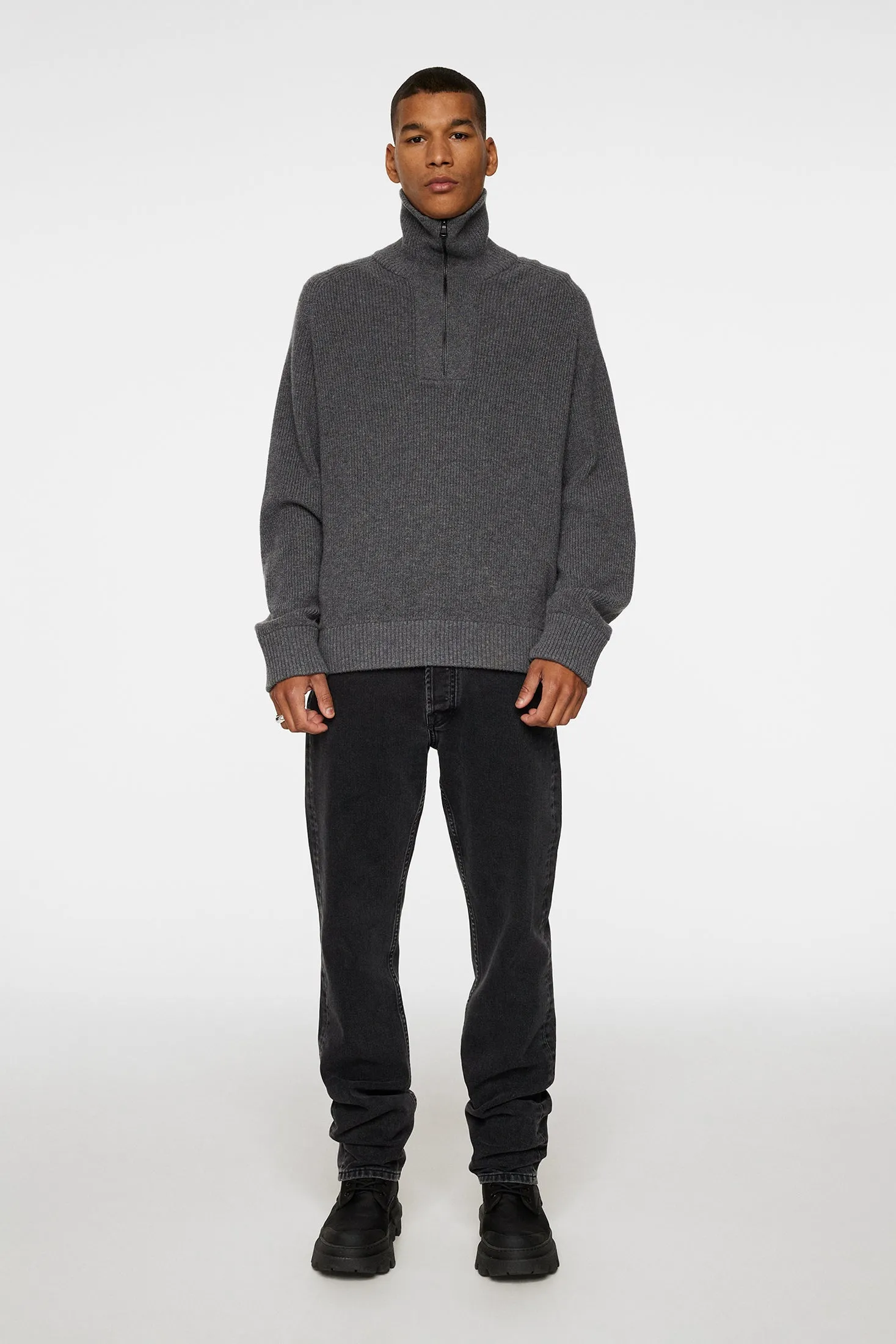 Wilmer Quarter Zip Sweater