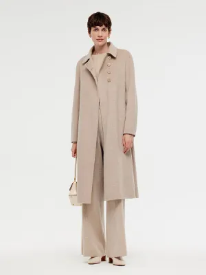 Wool Cashmere Women Overcoat