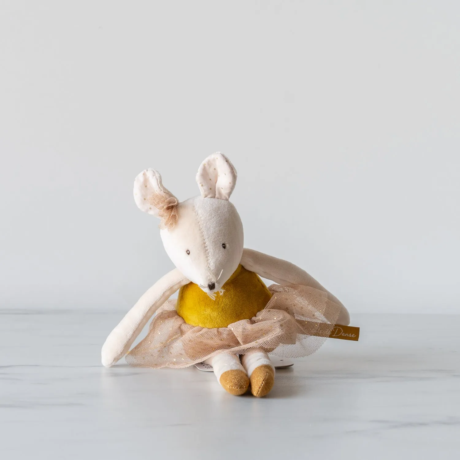 Yellow Dress Mouse Doll